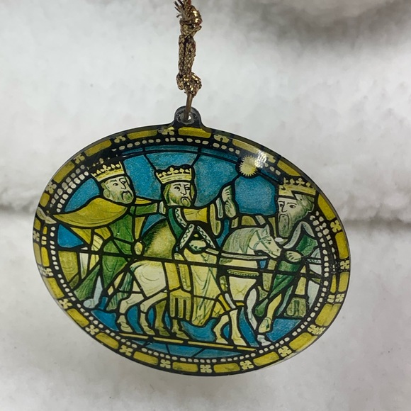 (Vintage 1980's Christmas Ornament Lot of 4 - Picture 3 of 5